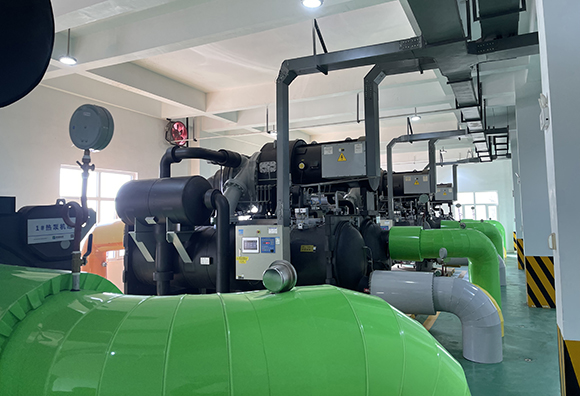 夏津縣中水余熱高效綜合利用能源站